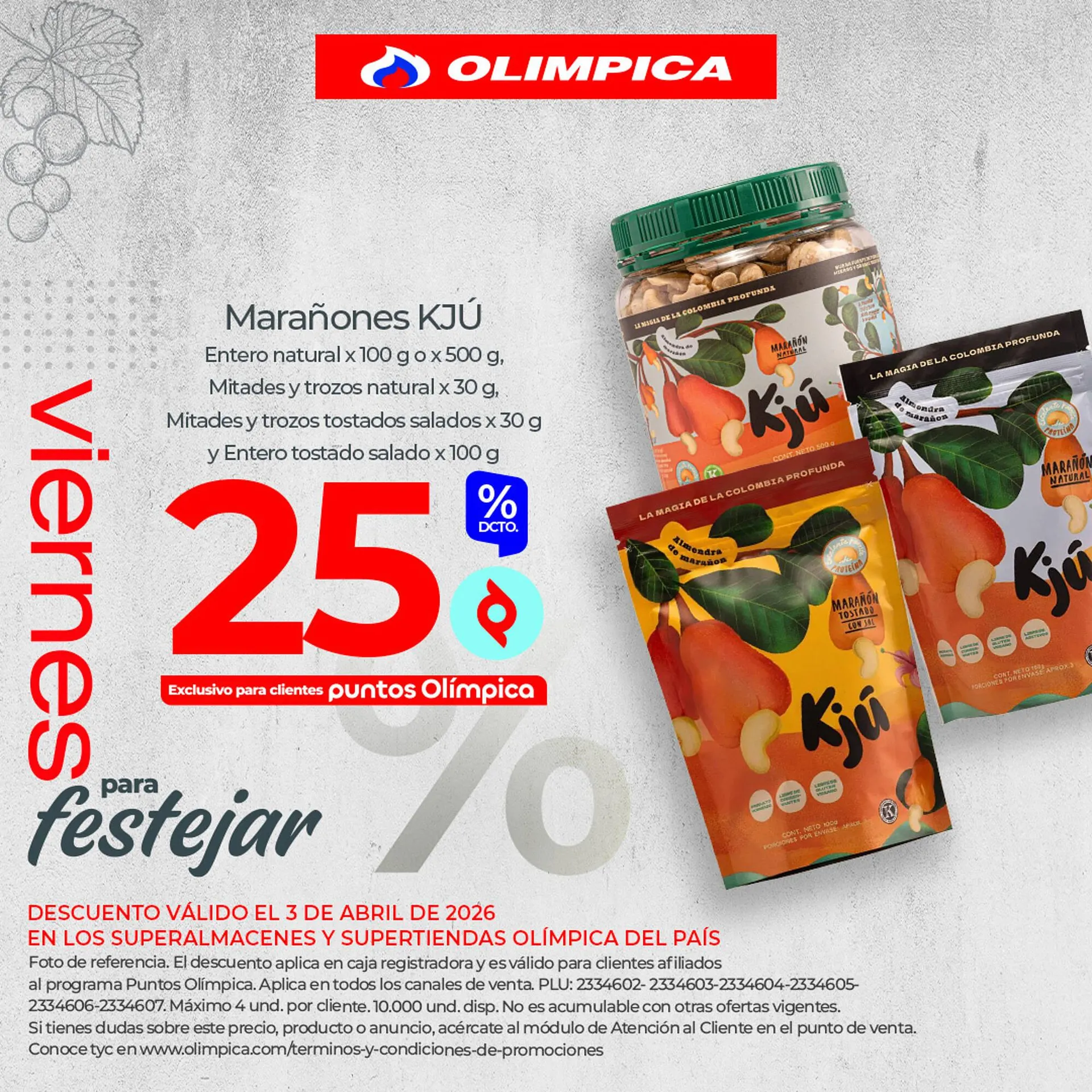 Catalogo de Catálogo Olímpica 3 de abril al 3 de abril 2026 - Pag 3