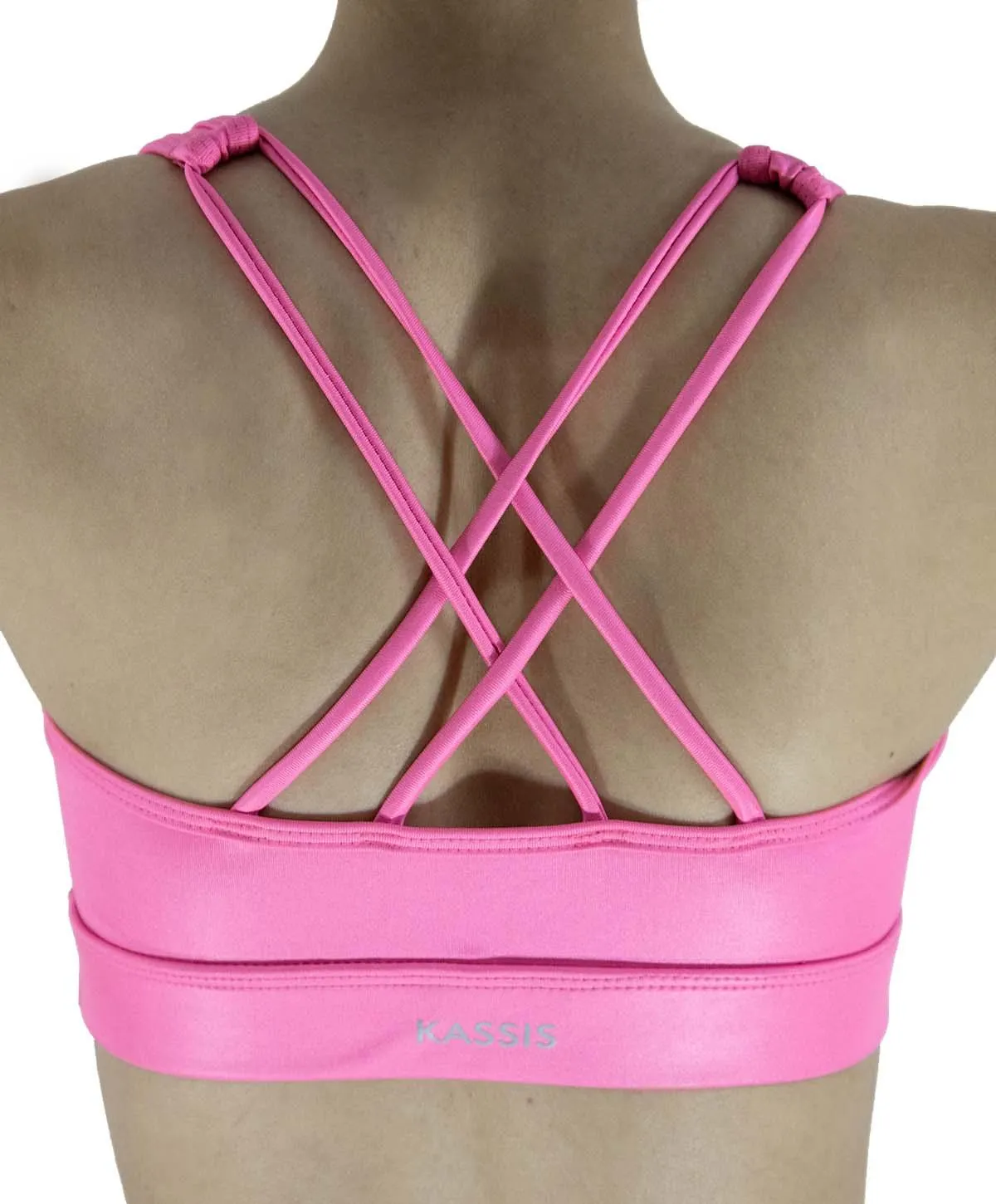 TOP BIBIAN ROSA METALLIC