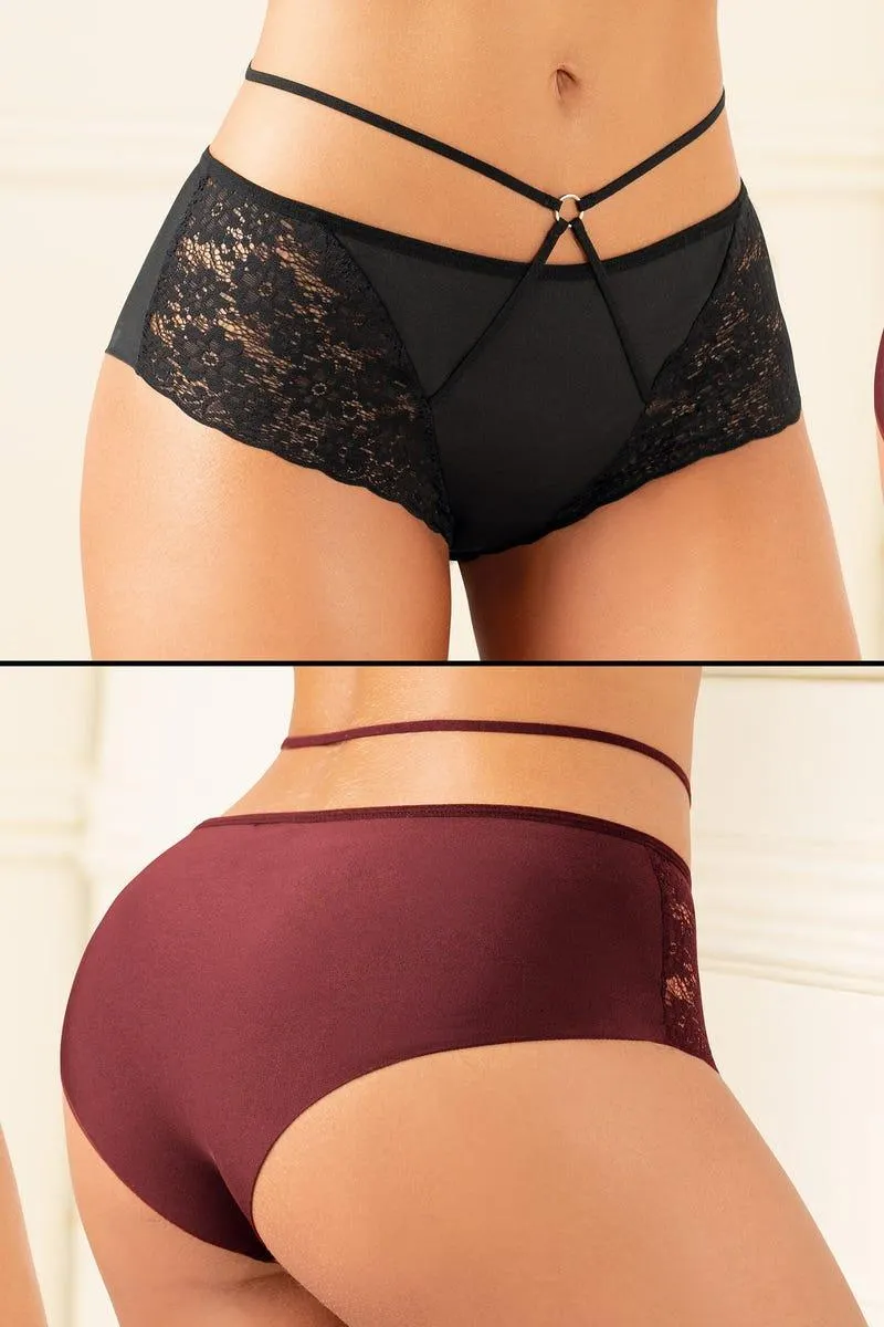 PANTY X 2 CACHETERO Multicolor