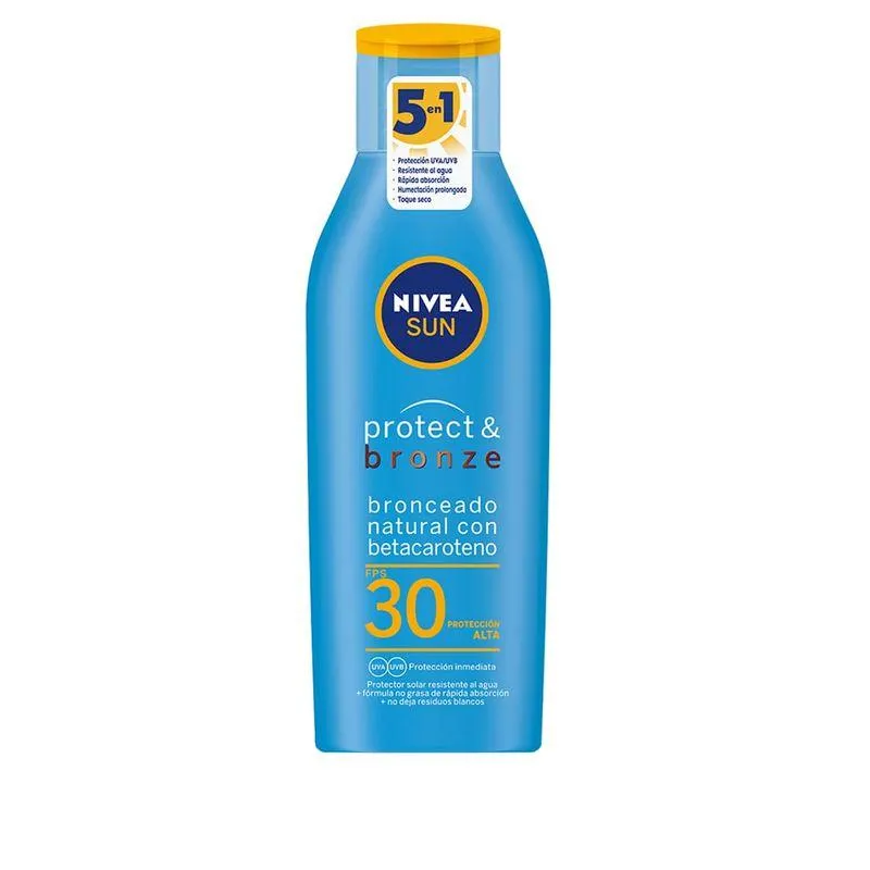 Protector y Bronceador Nivea Fps 30x200ml