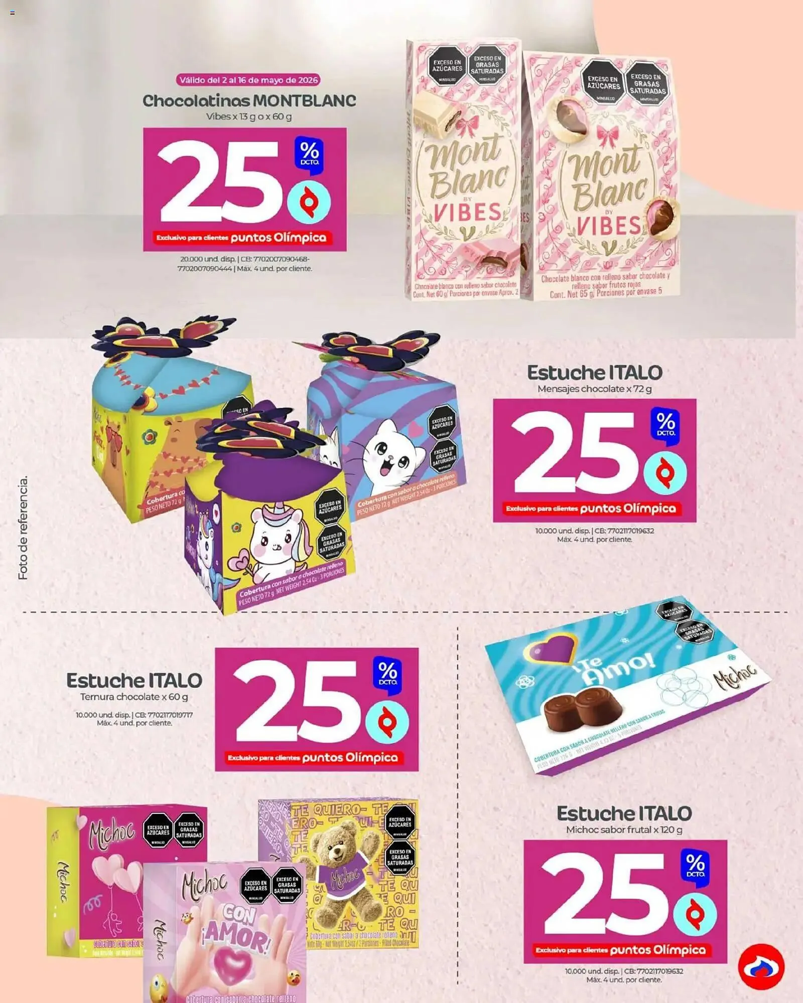 Catalogo de Catálogo Olímpica 4 de mayo al 31 de mayo 2026 - Pag 46
