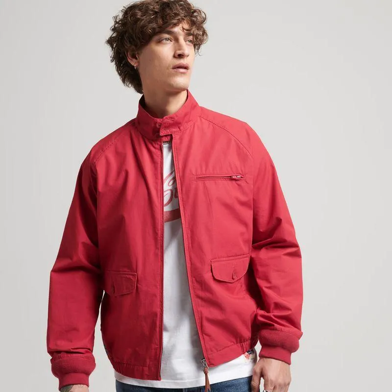 Chaqueta Casual Para Hombre Vintage Collegiate Harrington Superdry 51170