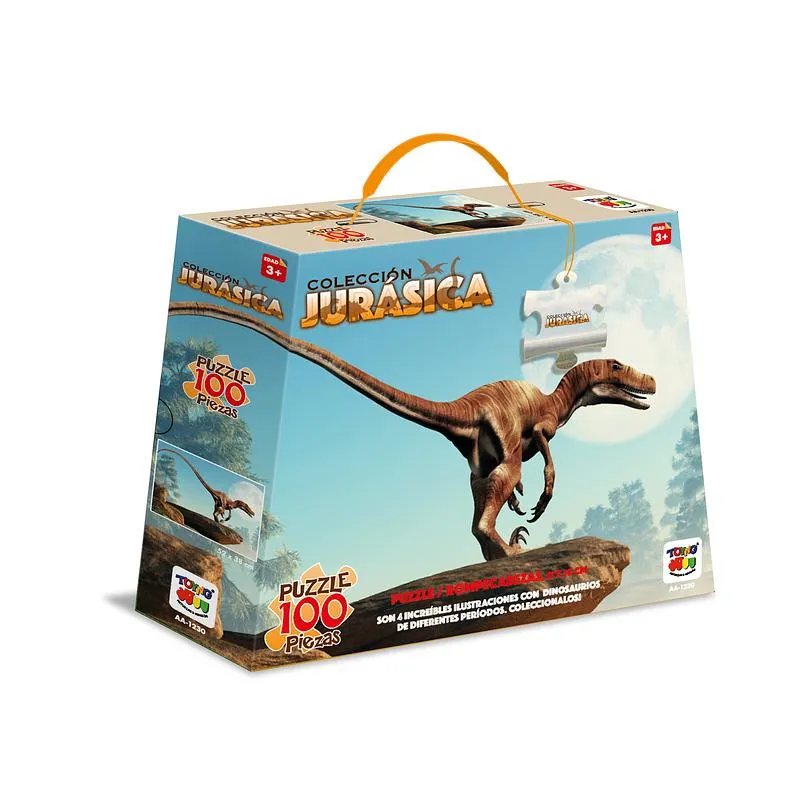 Rompecabezas X 100 Piezas Colección Jurásica