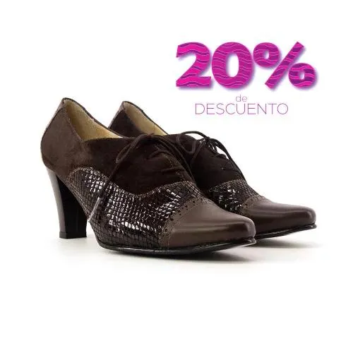 Amarrar DI1205 Tacón 6.5 Café