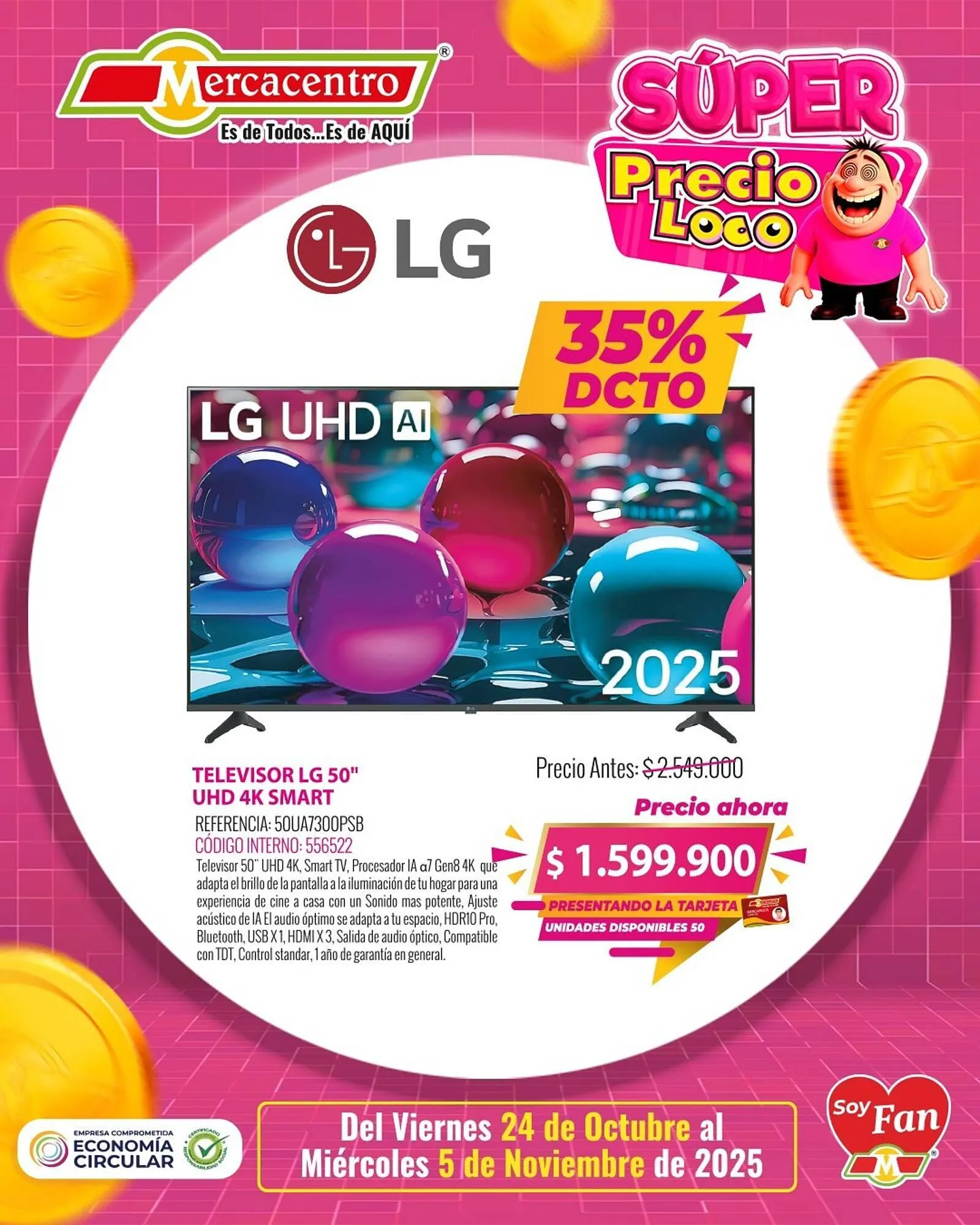 Catalogo de Catálogo MercaCentro 24 de octubre al 5 de noviembre 2025 - Pag 5