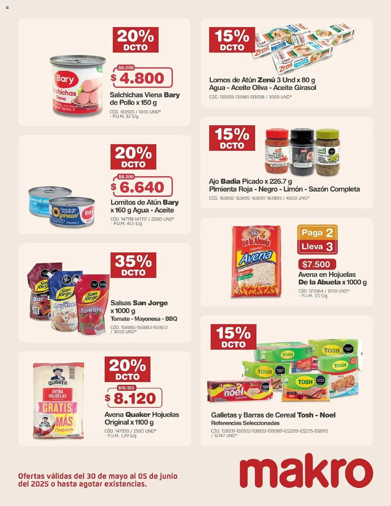 Catalogo de Catálogo Makro 30 de mayo al 6 de junio 2025 - Pag 9