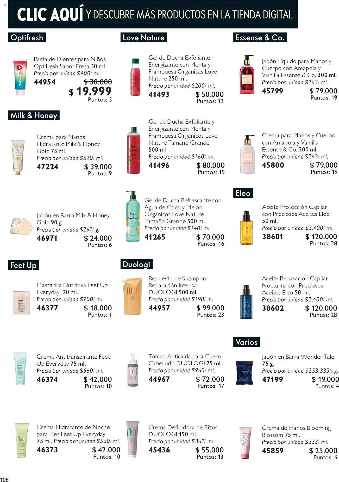 Catalogo de Catálogo Oriflame 14 de febrero al 7 de marzo 2026 - Pag 108