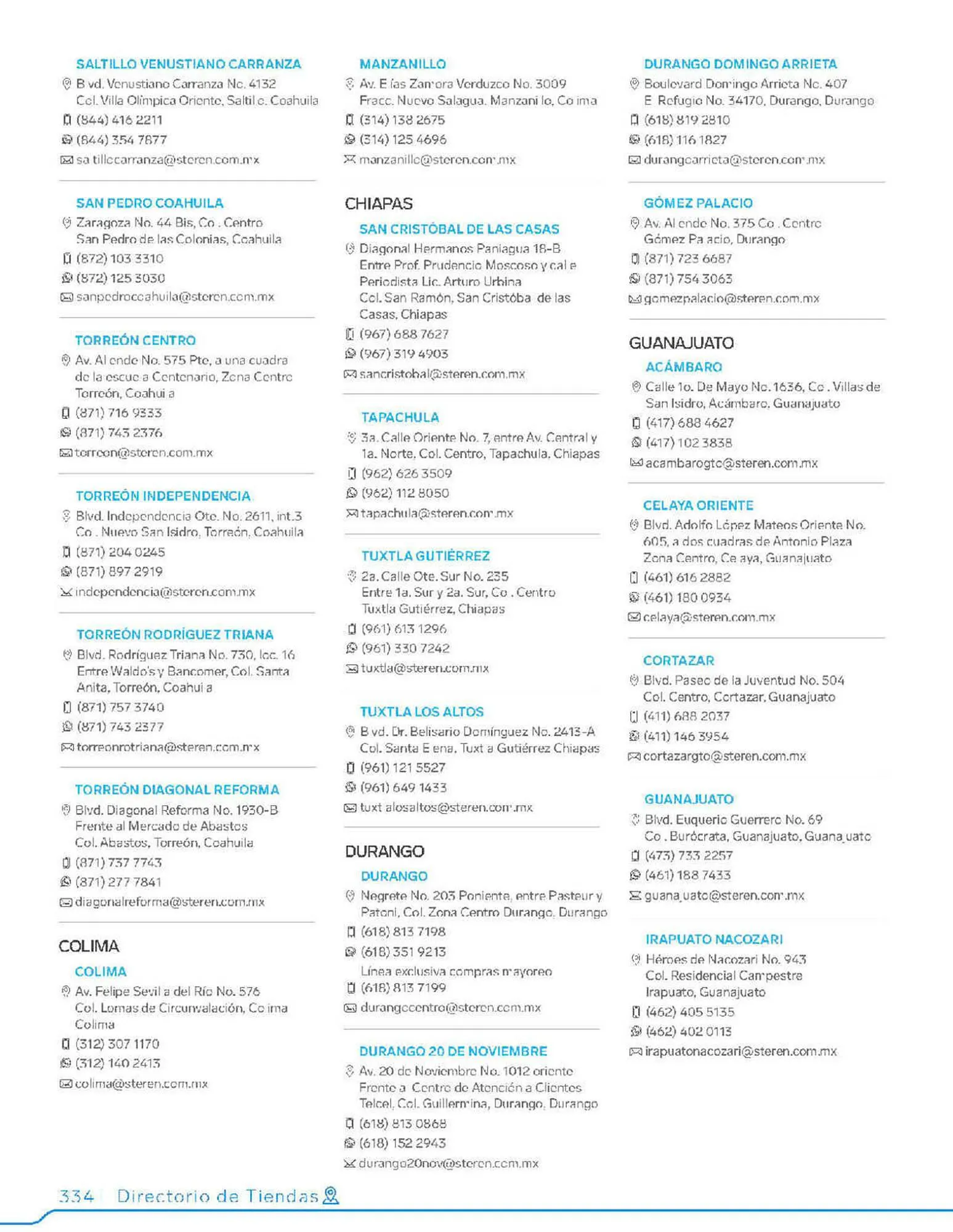 Catalogo de Catálogo Steren 2 de febrero al 5 de septiembre 2023 - Pag 354