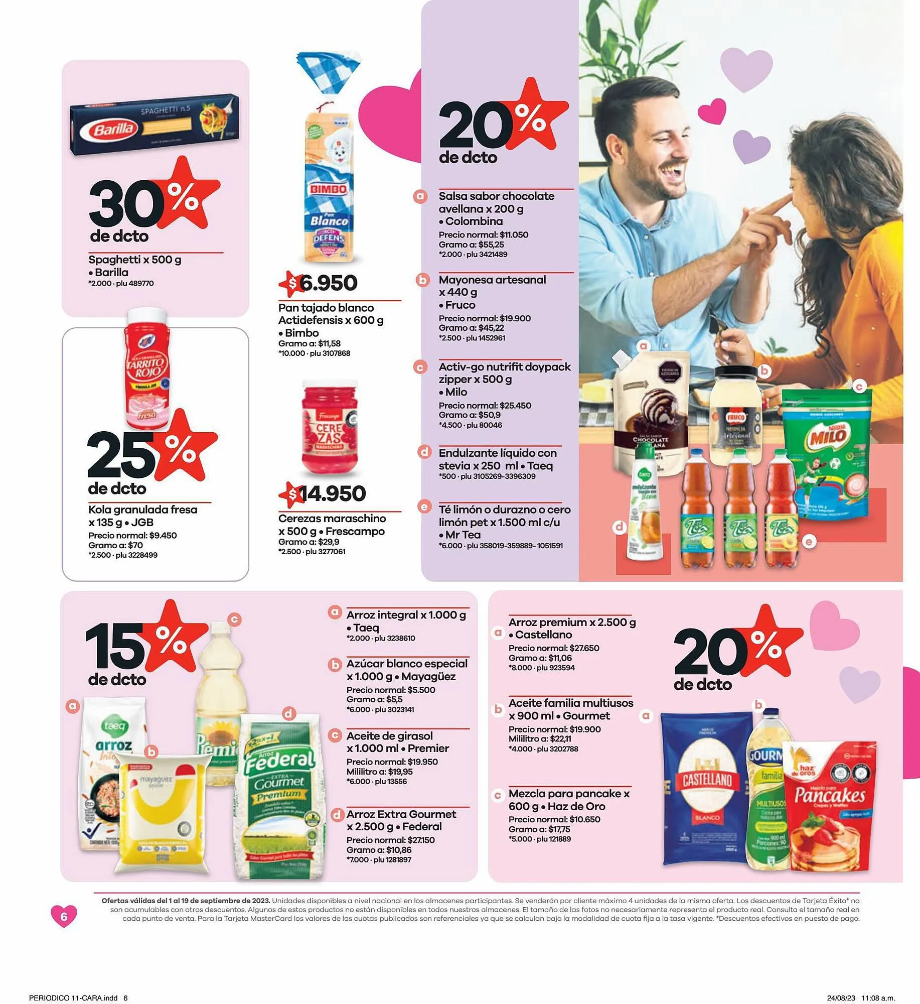 Catalogo de Catálogo Éxito 1 de septiembre al 19 de septiembre 2023 - Pag 6