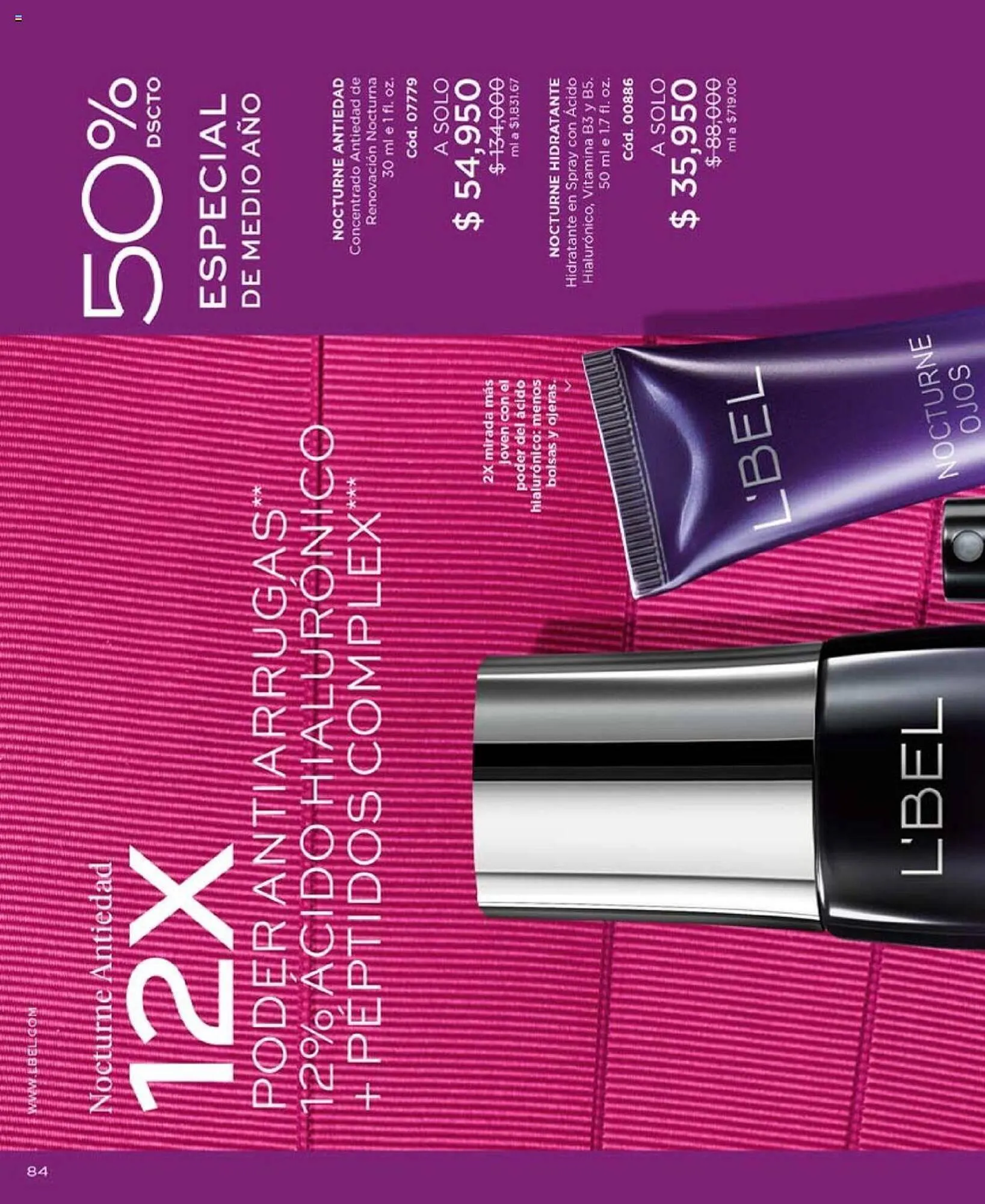Catalogo de Catálogo L'bel 1 de agosto al 31 de agosto 2024 - Pag 84
