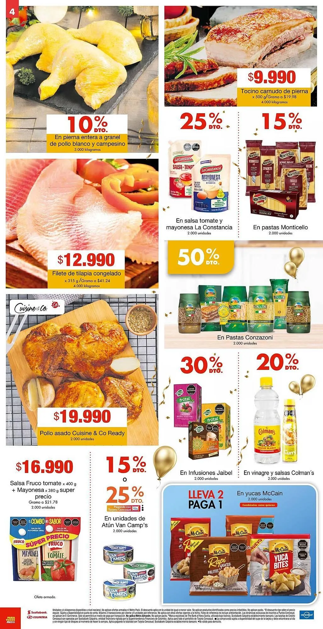 Catalogo de Catálogo Metro 20 de junio al 23 de junio 2025 - Pag 4