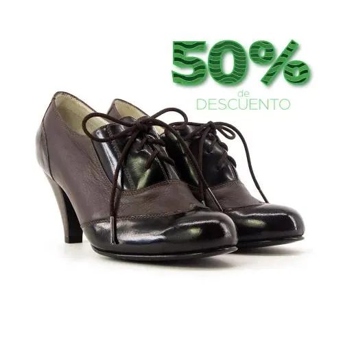 Amarrar FA1265 Tacón 6.5 Café