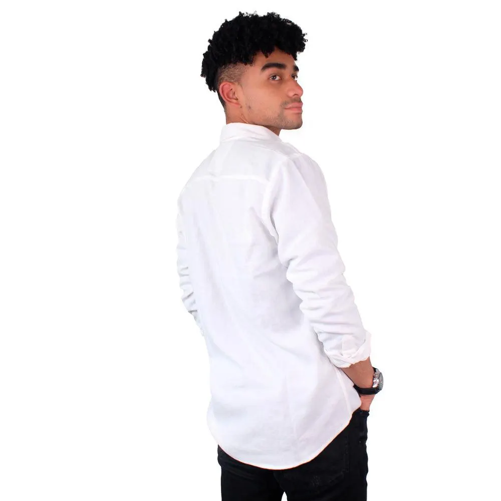 Camisa Casual Hombre Lec Lee Crudo