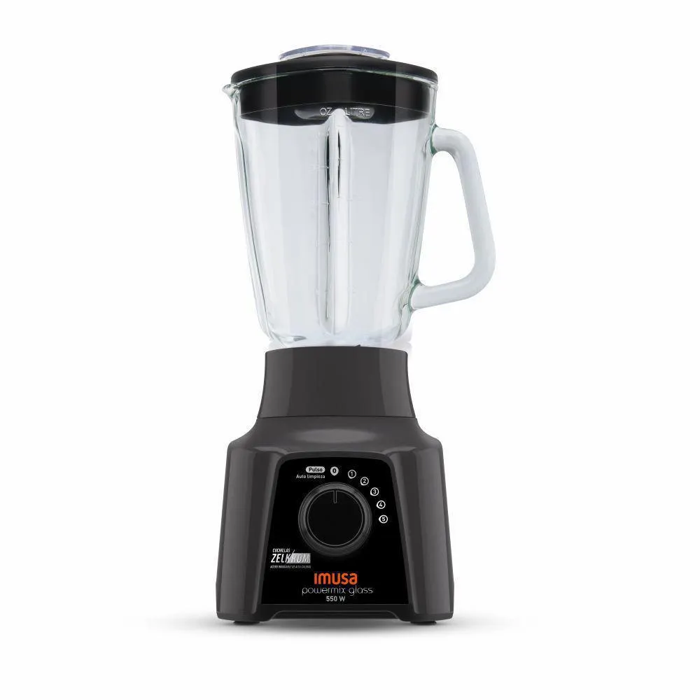 Licuadora Powermix Glass 5V Gr IMUSA LM283A56