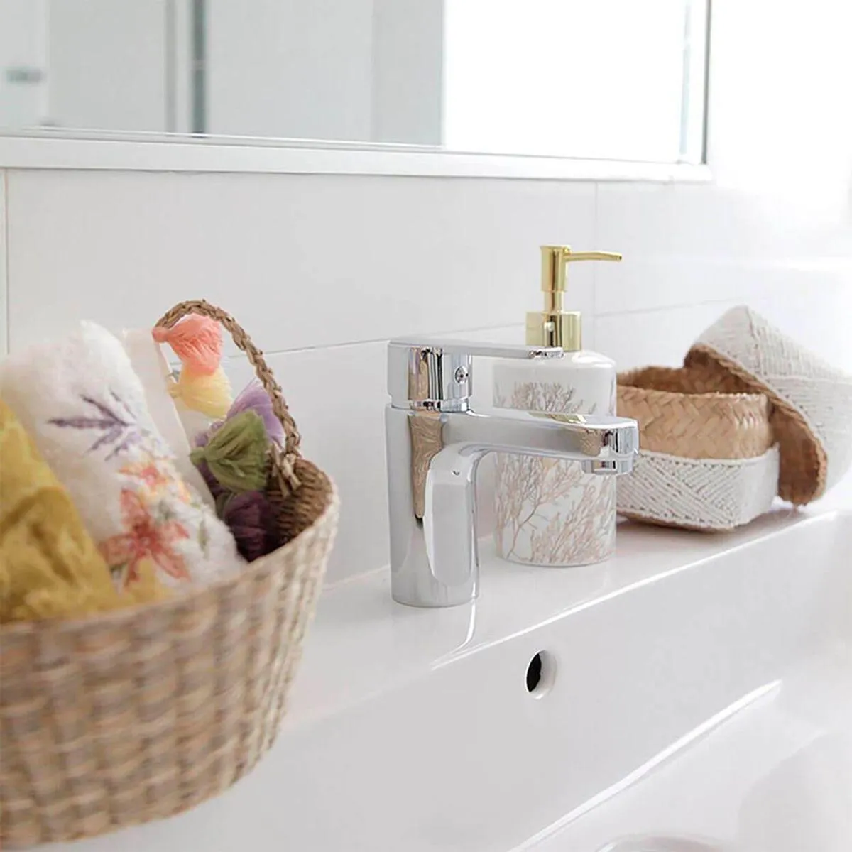 Grifería lavamanos monocontrol carmina