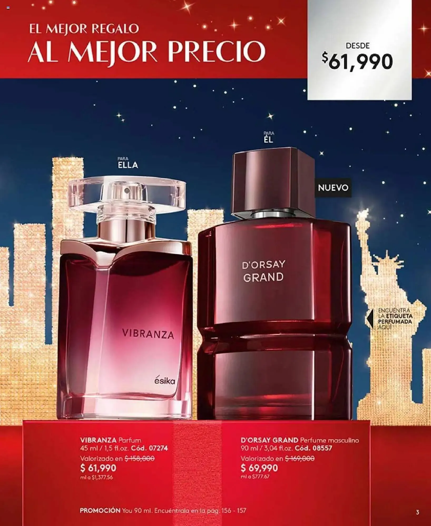 Catalogo de Catálogo Ésika 14 de octubre al 31 de diciembre 2025 - Pag 3