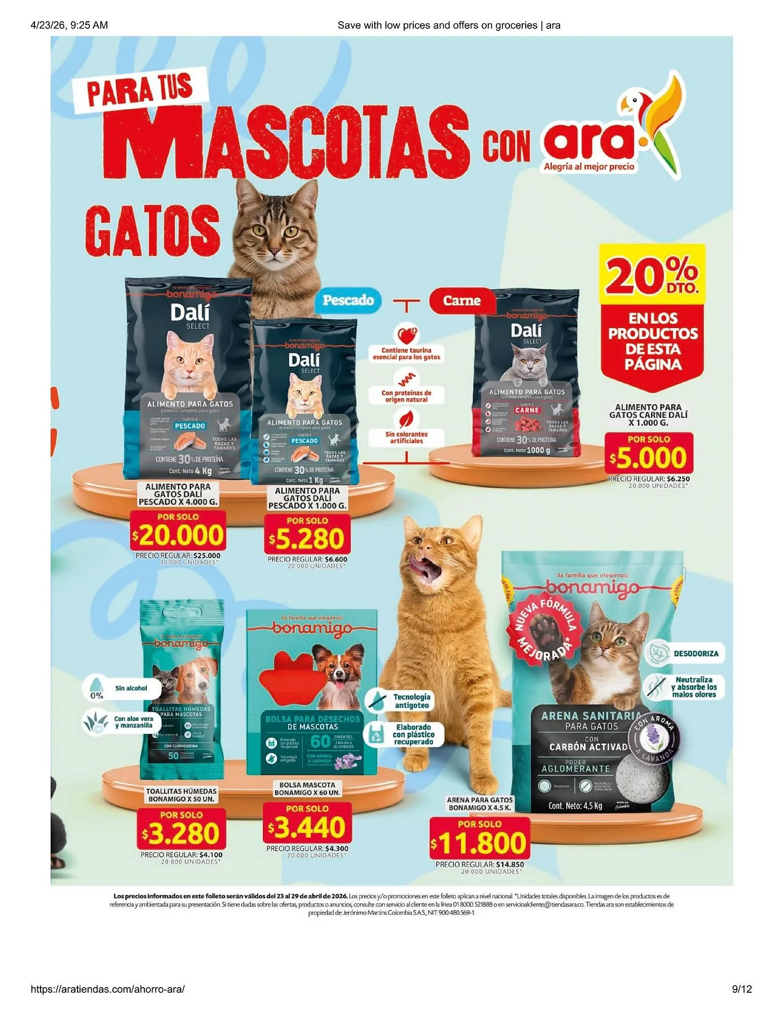 Catalogo de Catálogo Ara 23 de abril al 26 de mayo 2026 - Pag 9