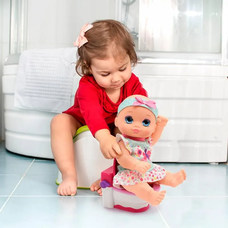 Muñeca Bebé que Hace Popó, a partir de 2 años, incluye (accesorios)