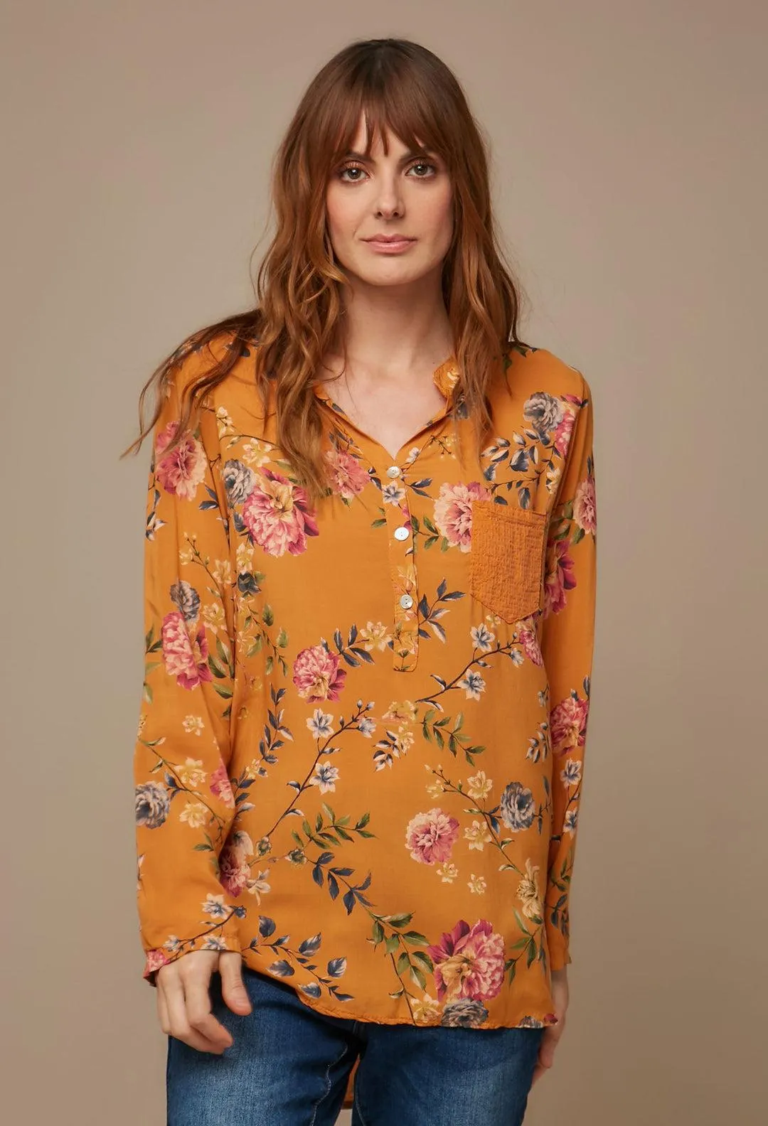 Blusa Bolsillo Lentejuelas Mujer - SALE