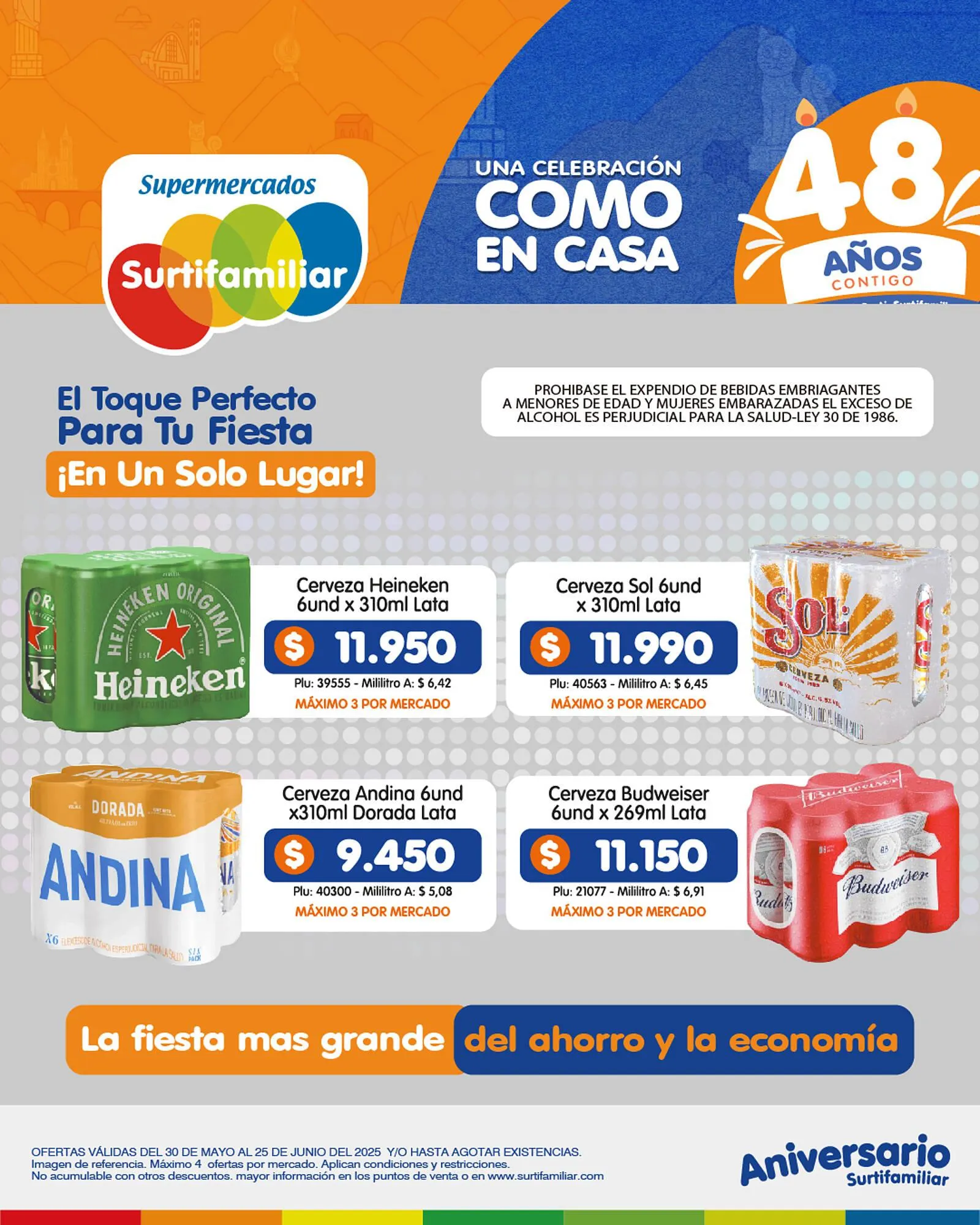 Catalogo de Catálogo Surtifamiliar 30 de mayo al 2 de junio 2025 - Pag 2