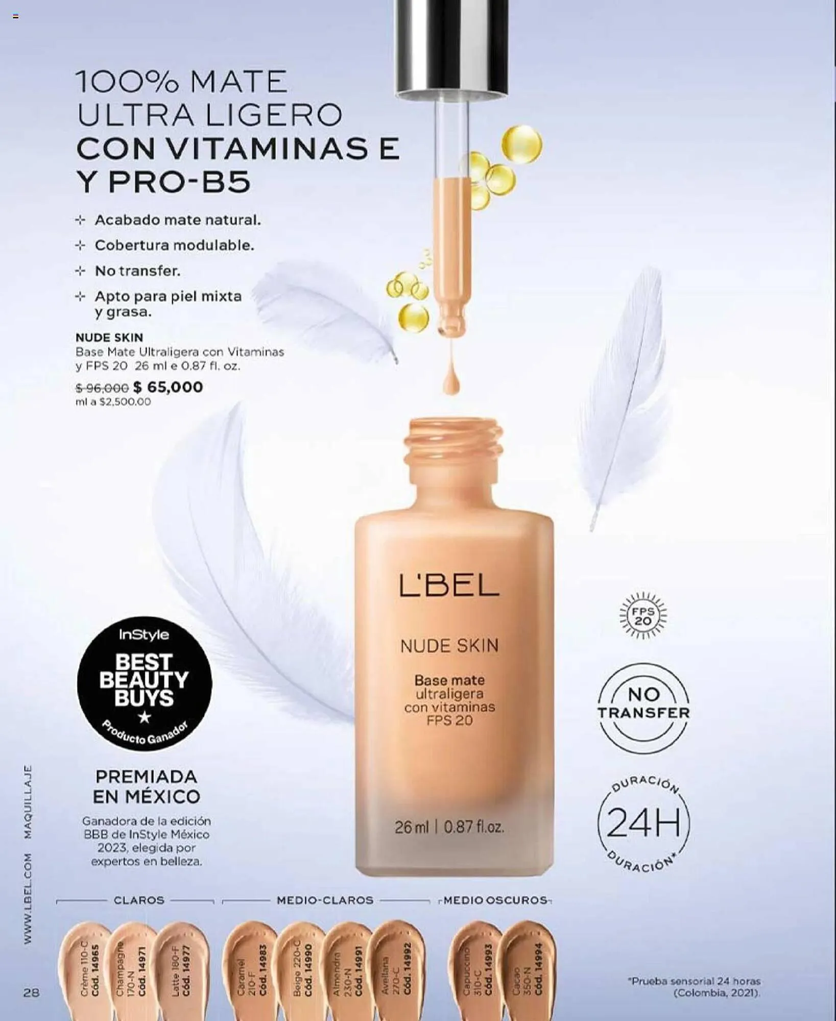 Catalogo de Catálogo L'bel 1 de enero al 31 de enero 2024 - Pag 28