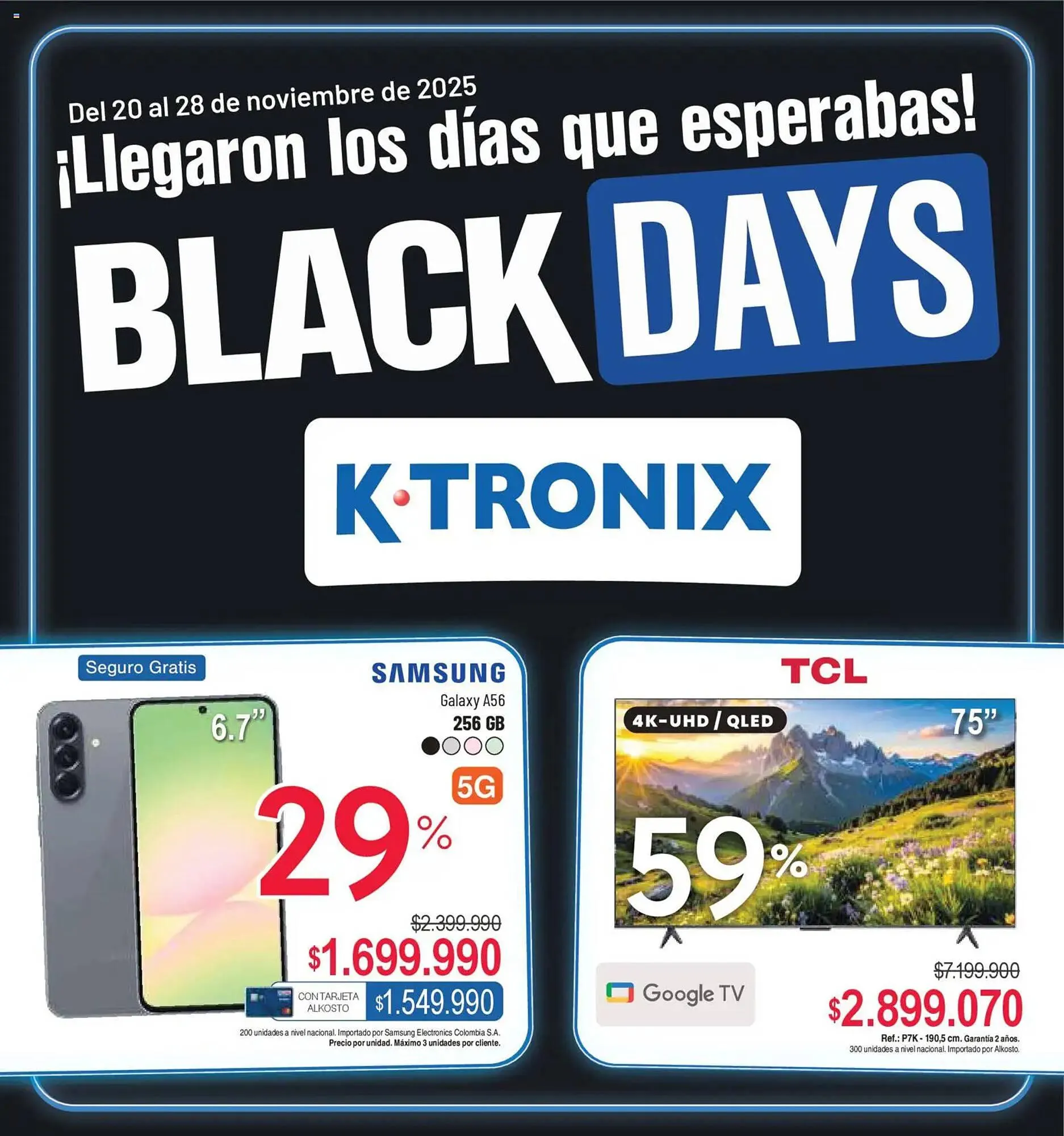 Catalogo de Catálogo Ktronix 20 de noviembre al 29 de noviembre 2025 - Pag 1
