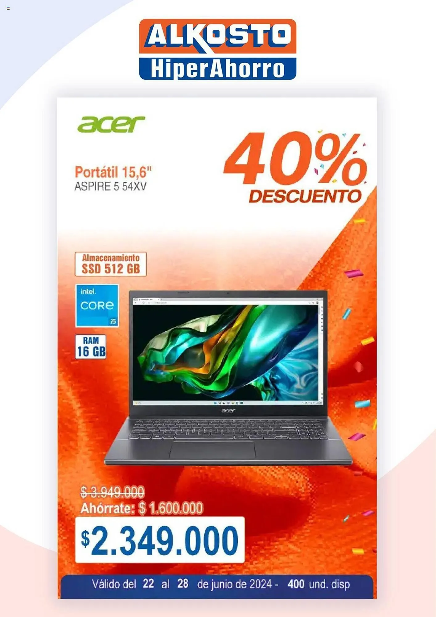 Catalogo de Catálogo Alkosto 22 de junio al 28 de junio 2024 - Pag 8