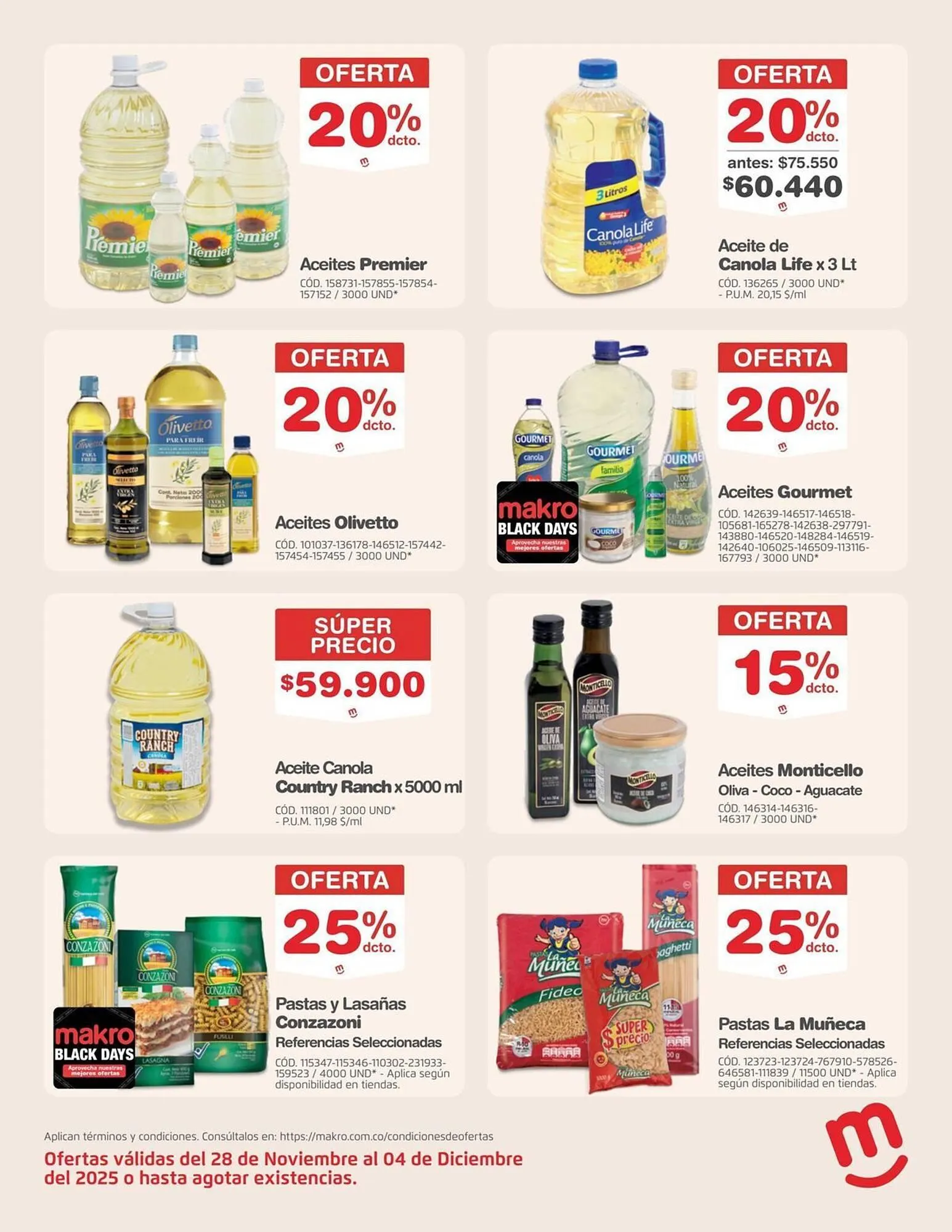 Catalogo de Catálogo Makro 28 de noviembre al 4 de diciembre 2025 - Pag 23
