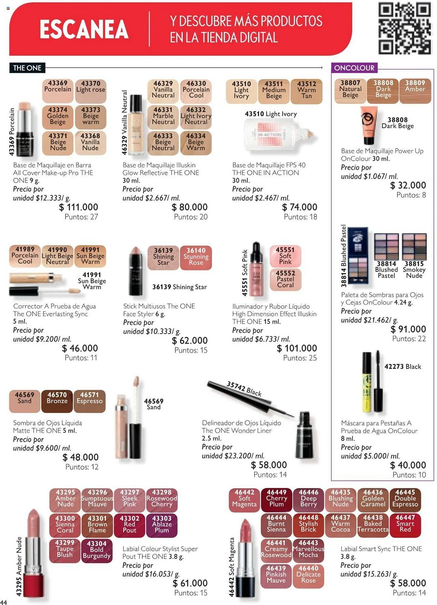 Catalogo de Catálogo Oriflame 28 de septiembre al 18 de octubre 2024 - Pag 44