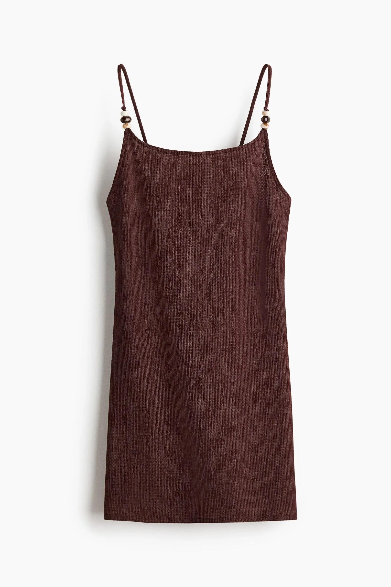 Vestido playero en punto texturizado