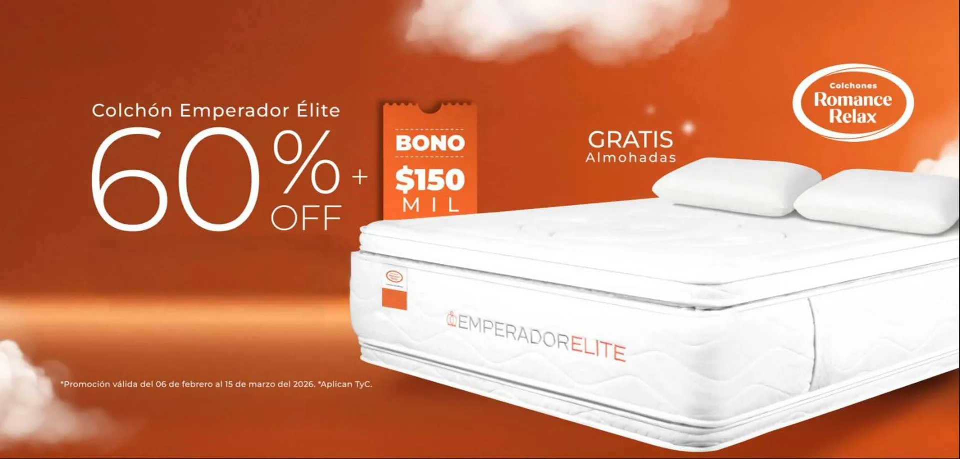 Catalogo de Catálogo Colchones Romance Relax 16 de febrero al 15 de marzo 2026 - Pag 3