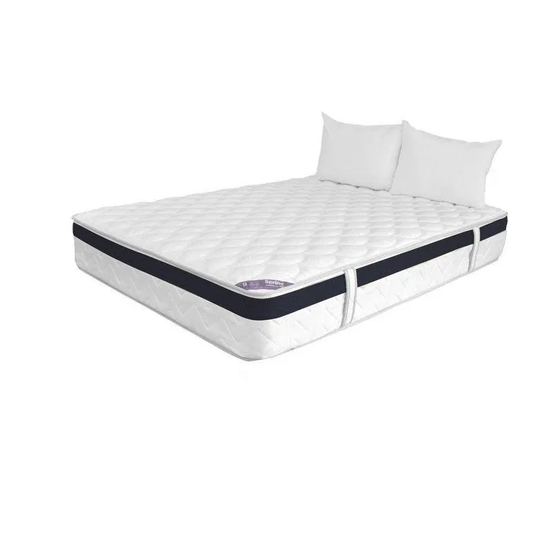 Colchon+ Almohada SPRING Doble (140 x 190 cm) EXDREAM Resortado Semifirme