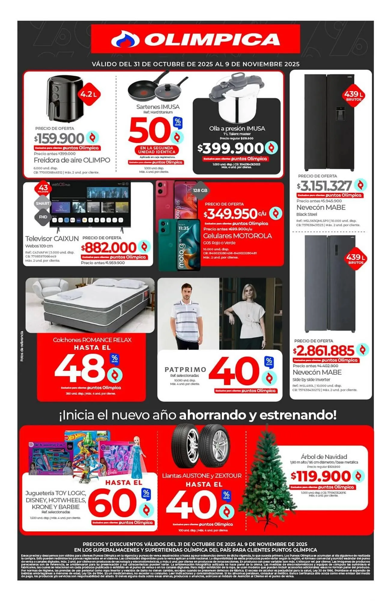 Catalogo de Catálogo Olímpica 31 de octubre al 9 de noviembre 2025 - Pag 8