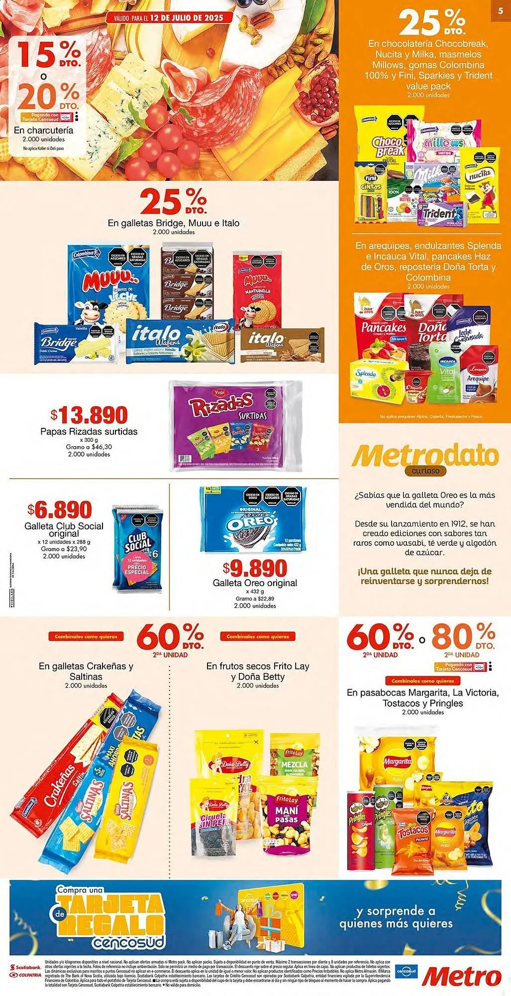 Catalogo de Catálogo Metro 11 de julio al 13 de julio 2025 - Pag 5
