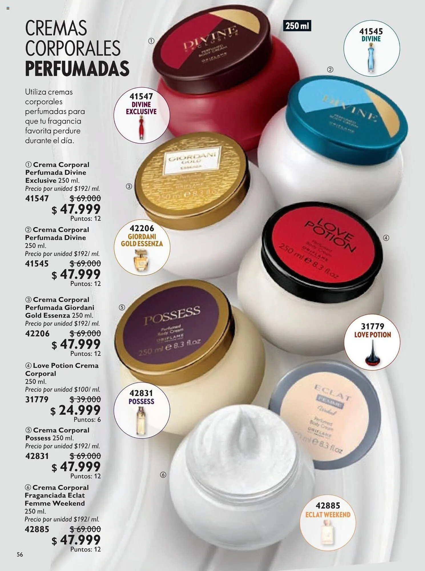 Catalogo de Catálogo Oriflame 28 de septiembre al 18 de octubre 2024 - Pag 56