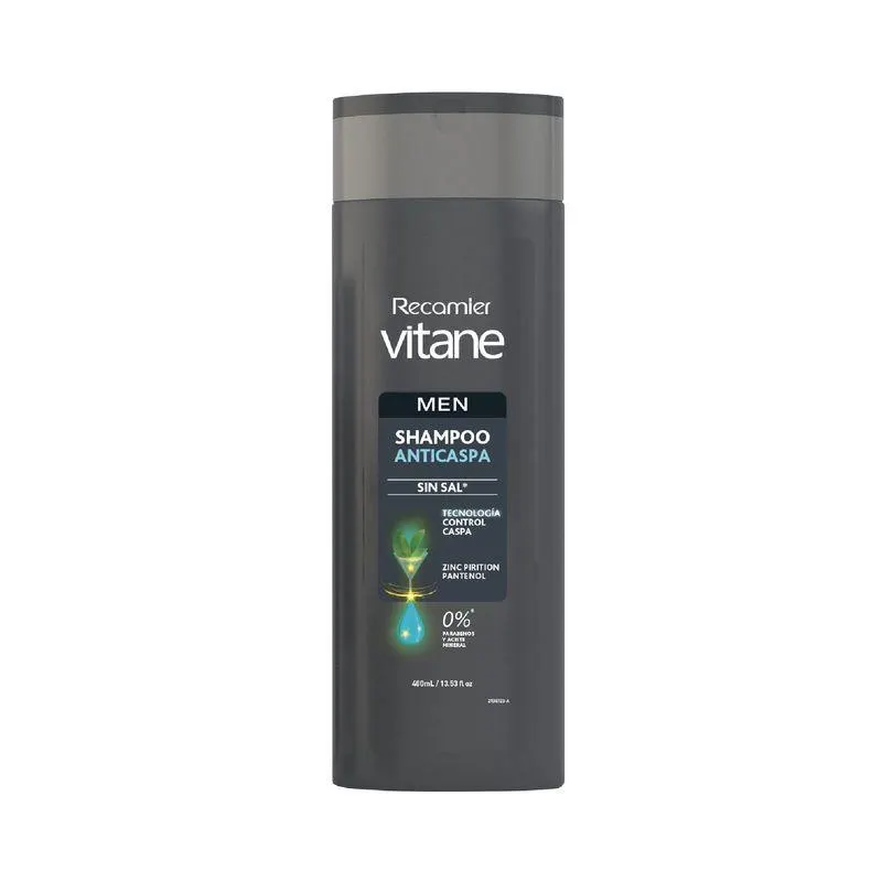 Shampoo Anticaspa Vitane Men x 400 Ml
