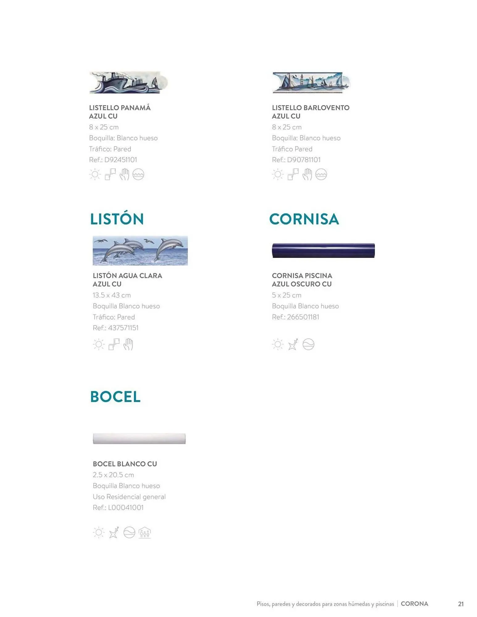 Catalogo de Catálogo Corona Centro de Inspiración 9 de mayo al 31 de diciembre 2024 - Pag 21