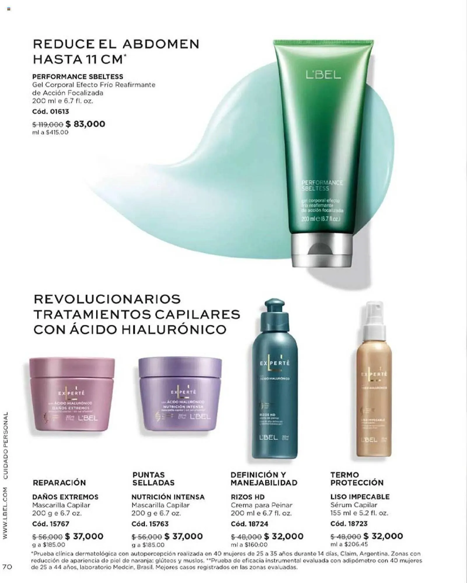 Catalogo de Catálogo L'bel 1 de enero al 31 de enero 2024 - Pag 70