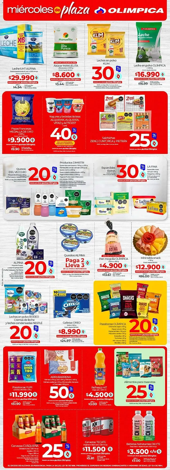 Catalogo de Catálogo Olímpica 1 de abril al 6 de abril 2026 - Pag 2