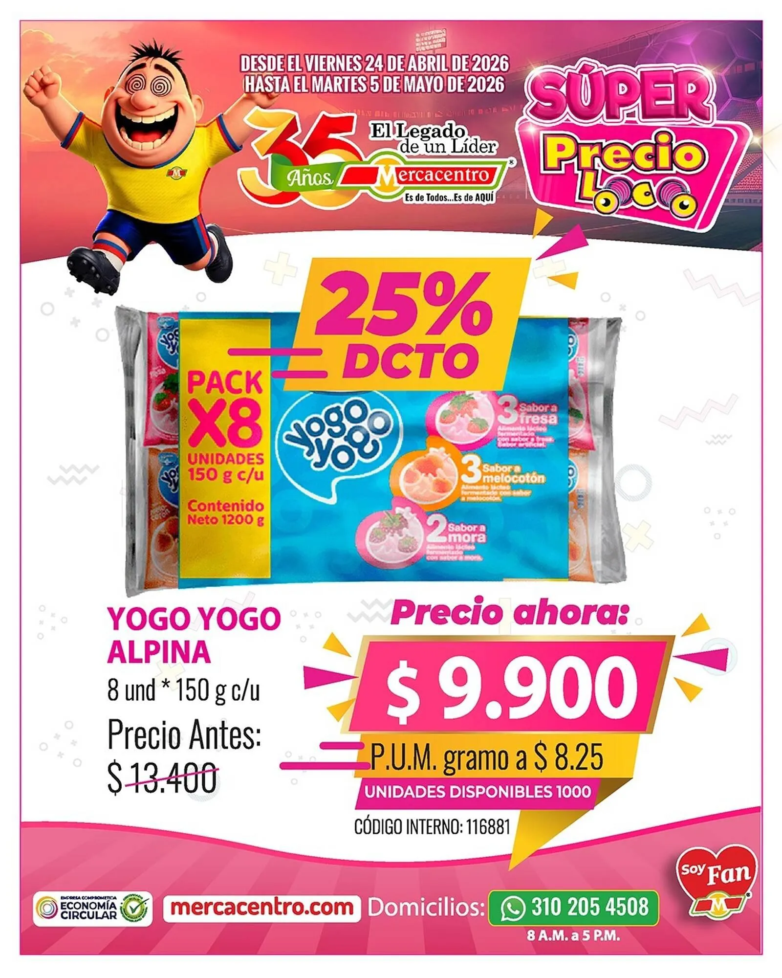 Catalogo de Catálogo MercaCentro 4 de mayo al 5 de mayo 2026 - Pag 3