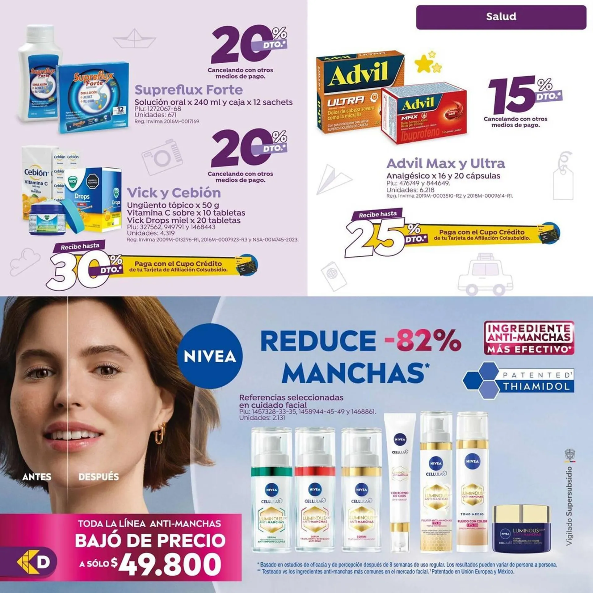 Catalogo de Catálogo Droguerías Colsubsidio 10 de julio al 31 de julio 2025 - Pag 4