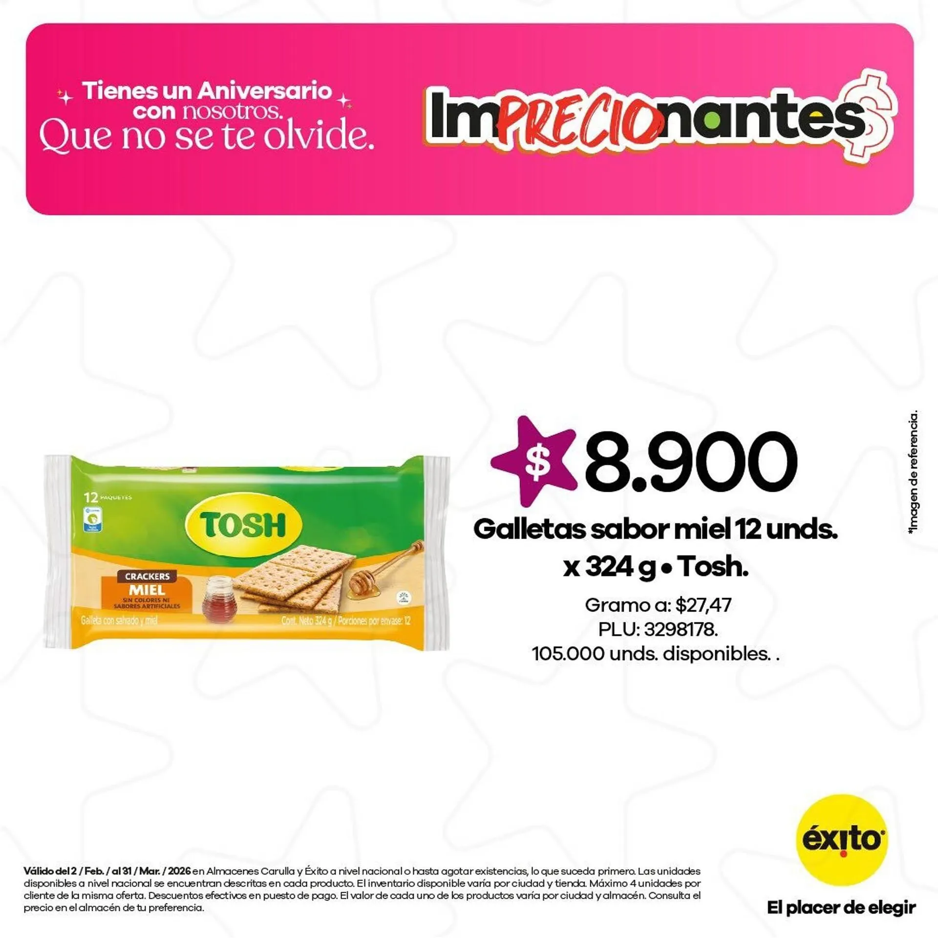 Catalogo de Catálogo Éxito 22 de febrero al 31 de marzo 2026 - Pag 2