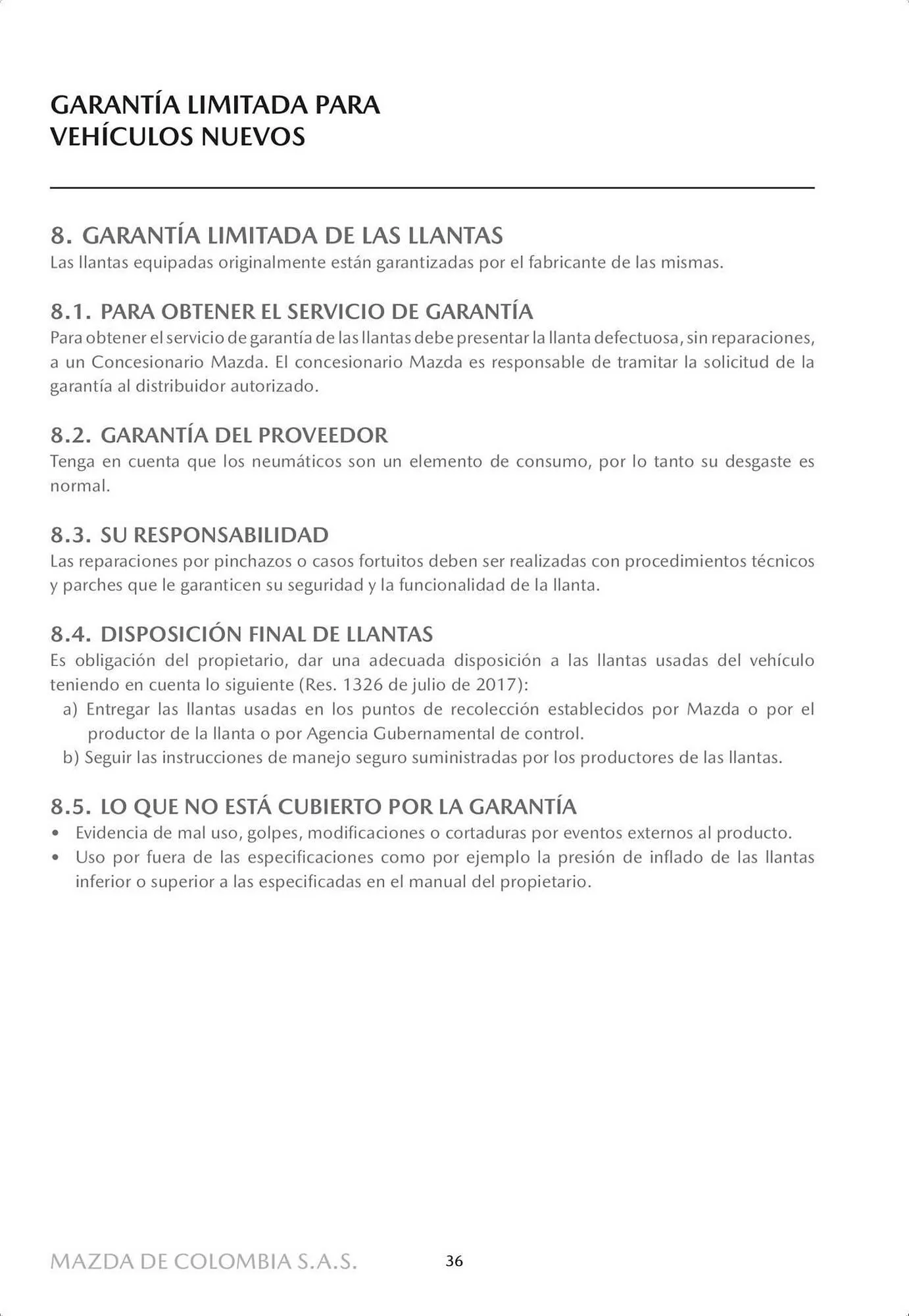 Catalogo de Catálogo Mazda 4 de octubre al 4 de octubre 2024 - Pag 38