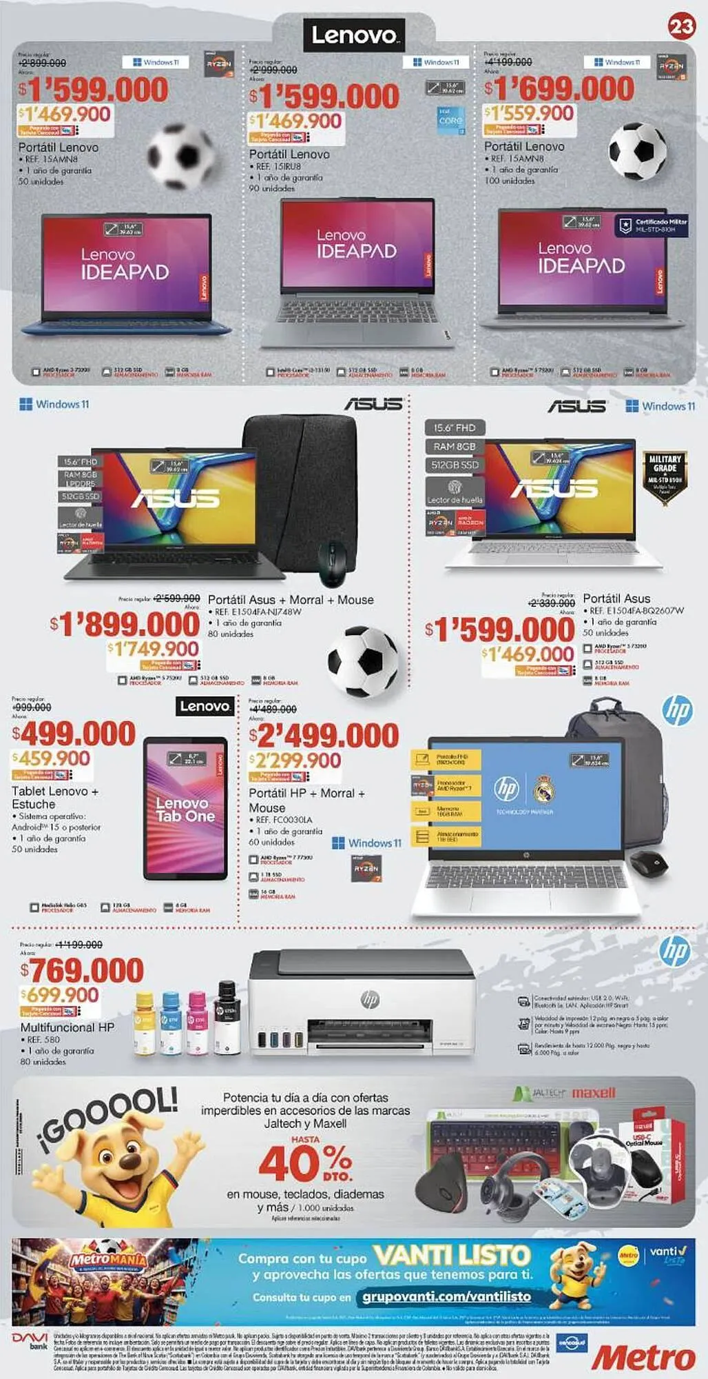 Catalogo de Catálogo Metro 16 de febrero al 1 de marzo 2026 - Pag 23