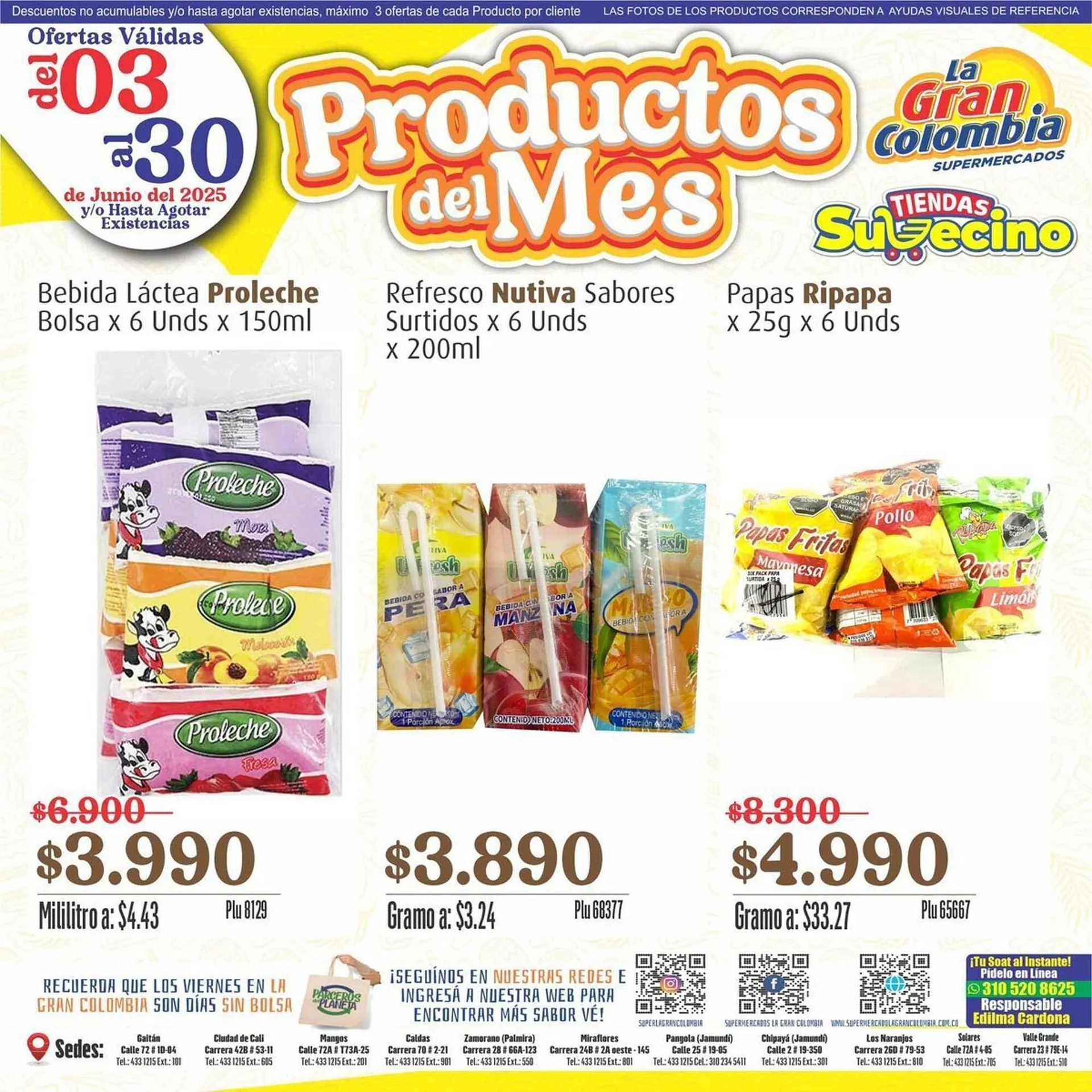 Catalogo de Catálogo La Gran Colombia 3 de junio al 30 de junio 2025 - Pag 1