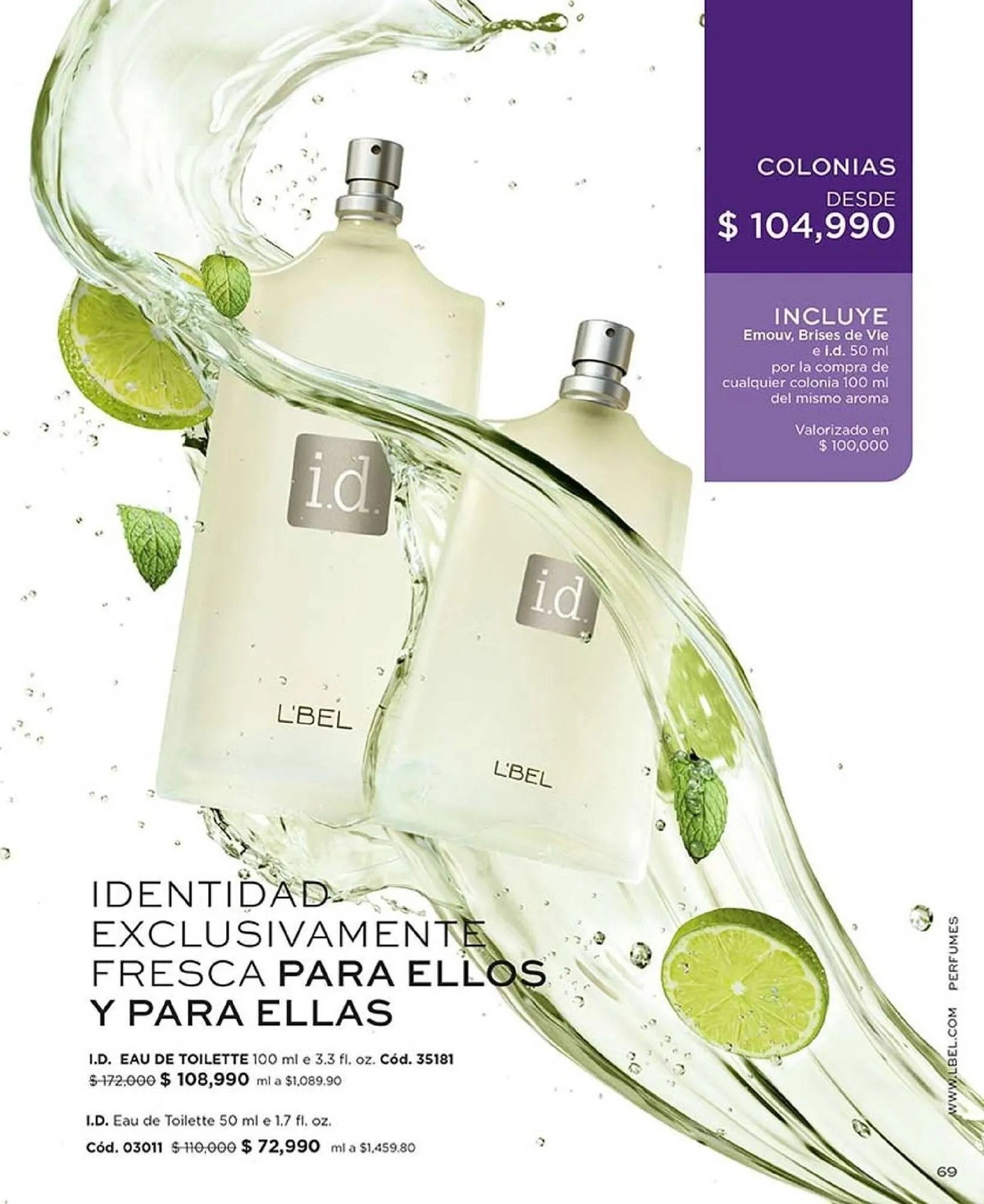 Catalogo de Catálogo L'bel 13 de octubre al 13 de noviembre 2025 - Pag 69