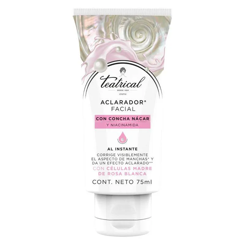 Teatrical Crema Aclarador Facial Emulsion