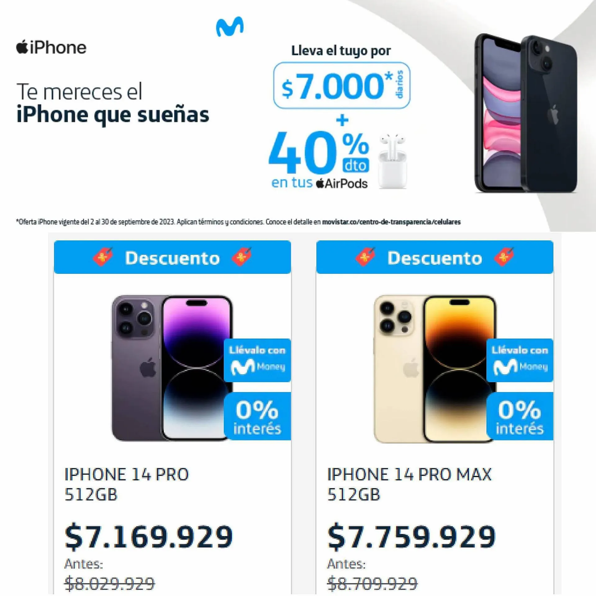 Catalogo de Catálogo Movistar 4 de septiembre al 30 de septiembre 2023 - Pag 2