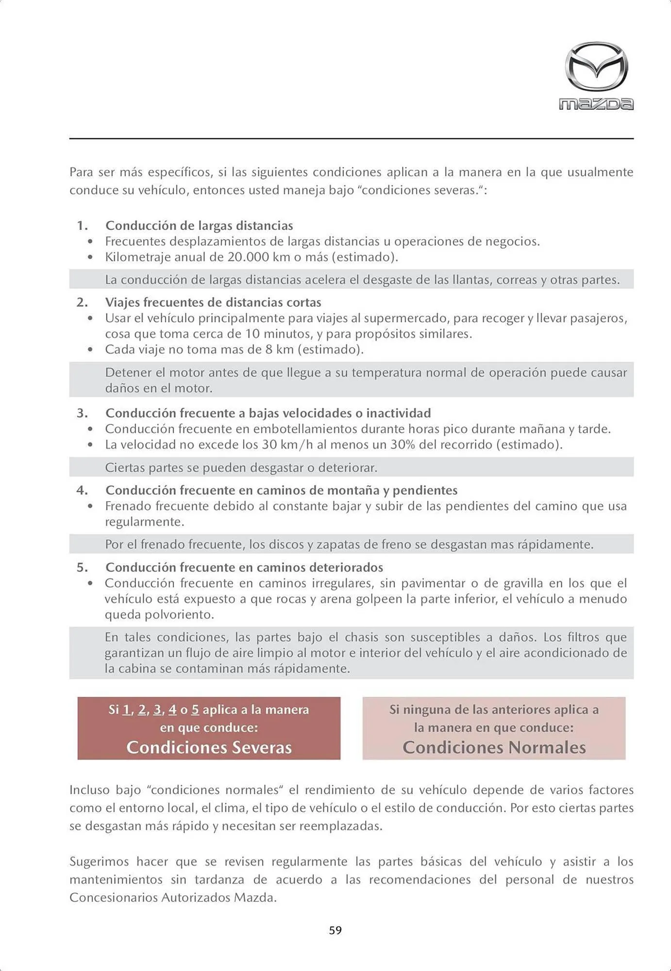 Catalogo de Catálogo Mazda 4 de octubre al 4 de octubre 2024 - Pag 61