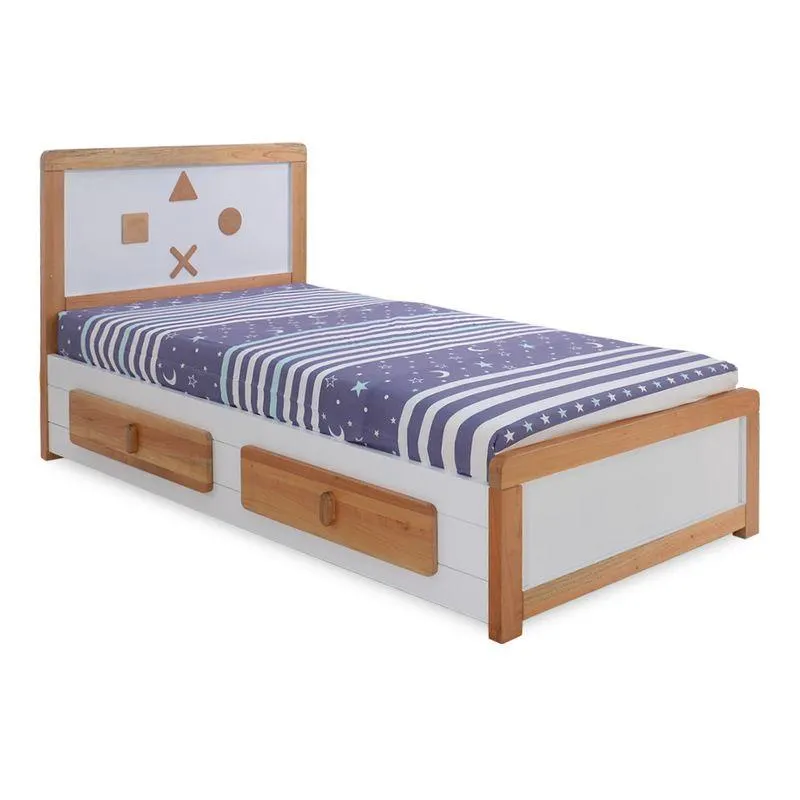 CAMA IBG ENSUEÑO 1.00 x 1.90 M NATURAL